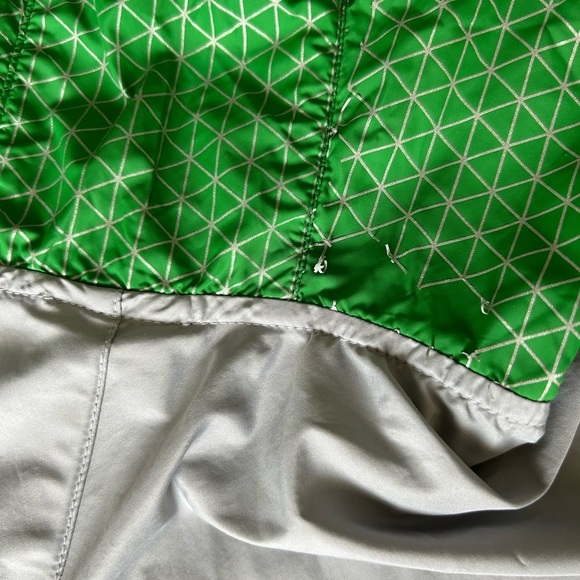 Nike women’s lightweight windbreaker gray, pink and green size small - Picture 15 of 15